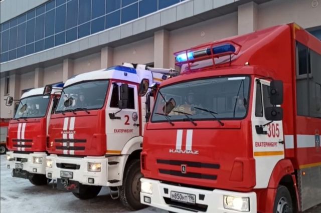 Тело мужчины обнаружено при тушении пожара в Екатеринбурге