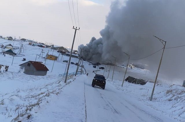 В село Никольское на Камчатке, где горела котельная, направят обогреватели