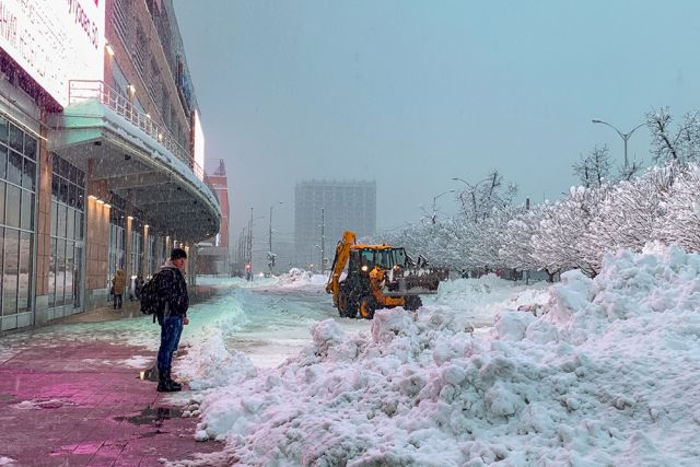 Синоптики опровергли данные о новом рекорде по высоте снега в Краснодаре