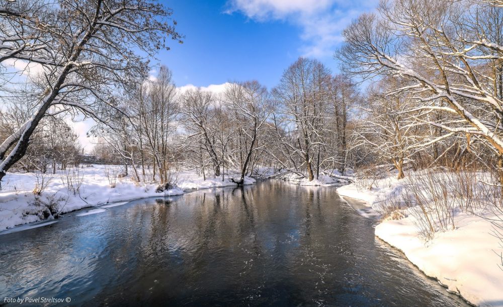 Белые берега водопад