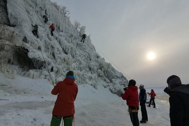 Ледяную гору для альпинизма впервые открыли под Хабаровском