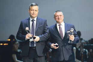 Водитель большегрузного самосвала Михайловского ГОКа Алексей Иванов был признан «Человеком года Металлоинвест».
