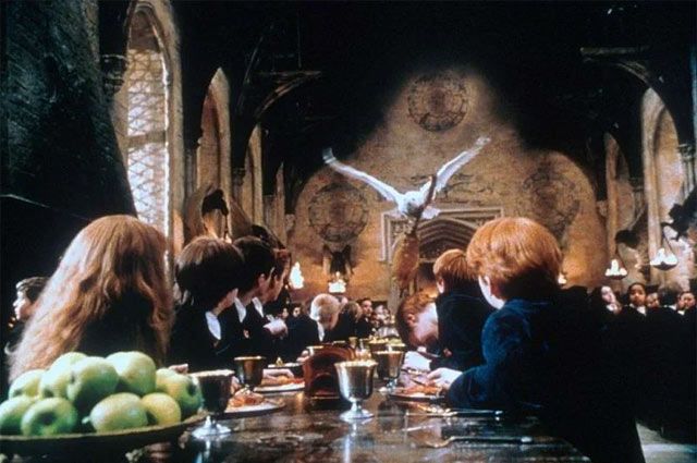 Кадр из фильма «Гарри Поттер».