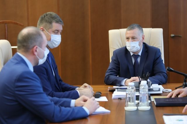 Евраев обсудил с и.о. главы Рыбинска вопросы городского хозяйства