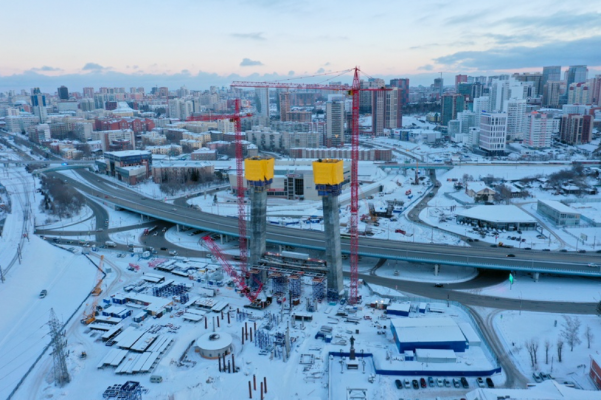 Фото новый мост новосибирск