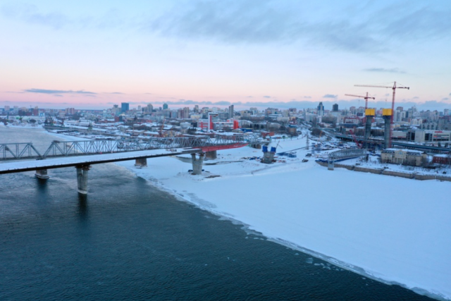 Подрядчик опроверг срыв сроков сдачи четвёртого моста в Новосибирске