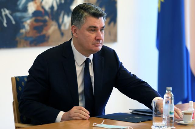 Президент Хорватии Зоран Миланович.