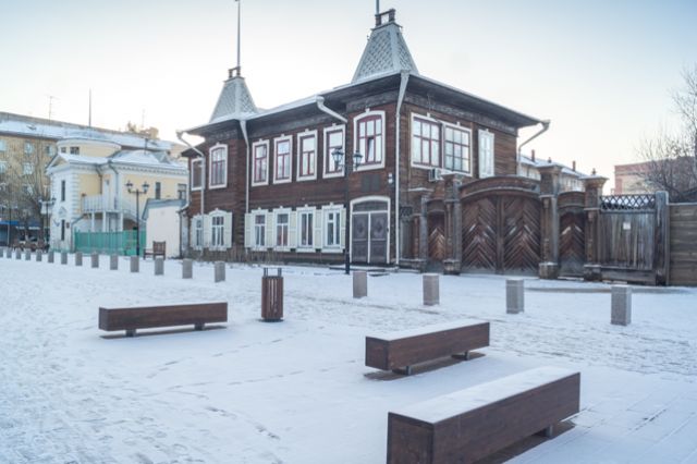 В Красноярске завершена реставрация десятого дома Исторического квартала