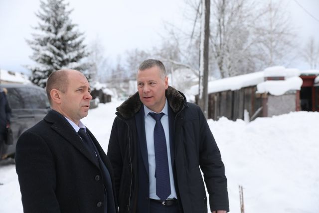 Врио губернатора Михаил Евраев посетил Некоузский район