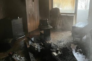 . Площадь горения составила пять квадратных метров.