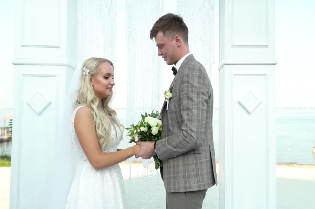 Пара из Челябинска сыграла свадьбу на телешоу