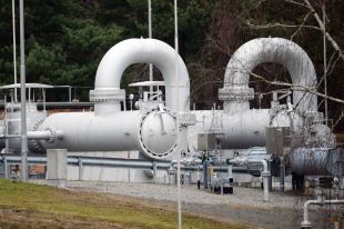 Газокомпрессорная станция Gascade на границе Германии и Чехии — станция на пути транспортировки российского газа в Европу.