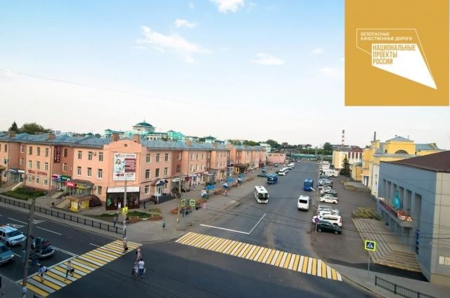 В Омске появится четыре новых проекционных пешеходных перехода