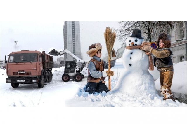 Ой, снег-снежок… Осадков в Ульяновске – на два дня, уборки – на две недели