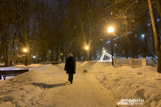 В Курской области 30 января ожидается снег