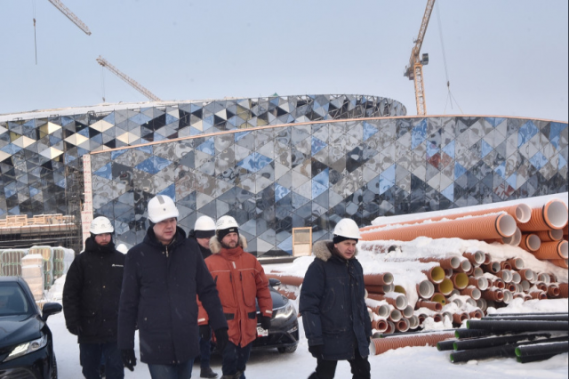 «Новосибирск-Арена» начала работы на стройплощадке нового ЛДС к МЧМ-2023