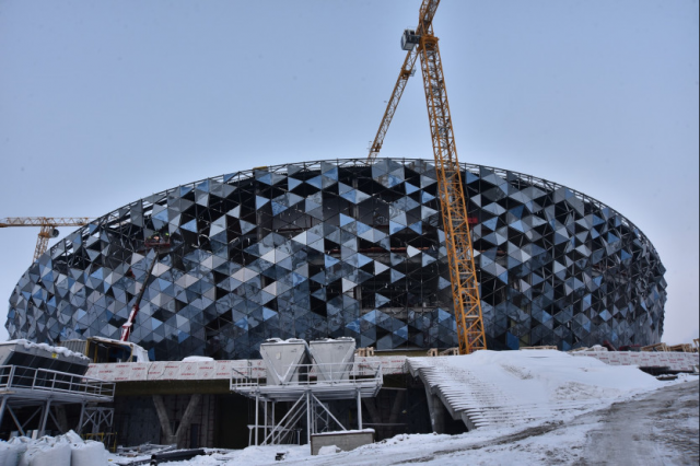 В Новосибирске на 30% подорожало строительство ледового дворца к МЧМ-2023