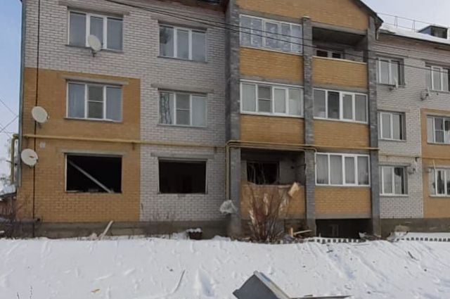 В селе Аликово из-за утечки газа произошел взрыв в квартире