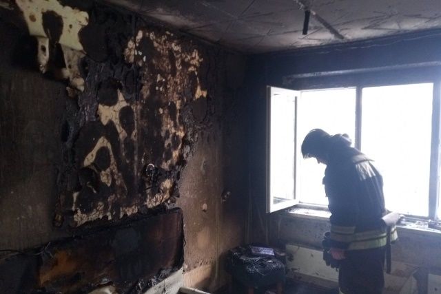 Пожар произошел в многоэтажке на Северо-западе Челябинска