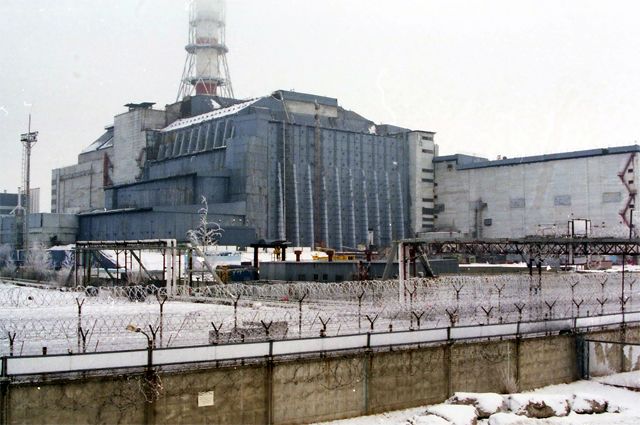 Чернобыльская АЭС.