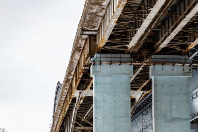 Арочный мост через Белую в Уфе изношен почти на 60%