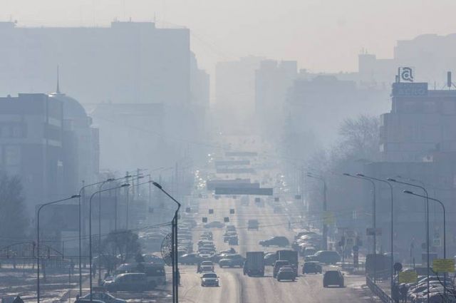 Челябинский смог негативно повлиял на качество воздуха в Копейске