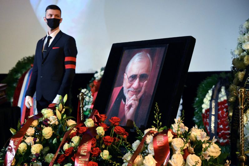 Церемония прощания с режиссёром Виктором Мережко в Доме кино