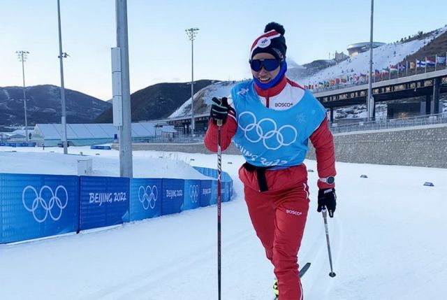 Камчатская лыжница Вероника Степанова осваивает олимпийские трассы в Пекине