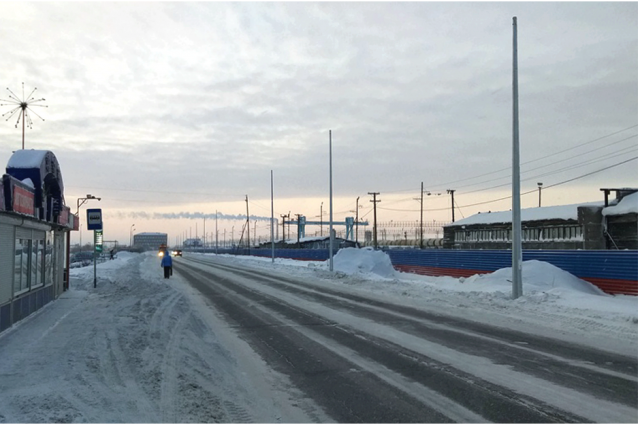 В городе также прошел рейд по контролю за вывозом снега с дорог.