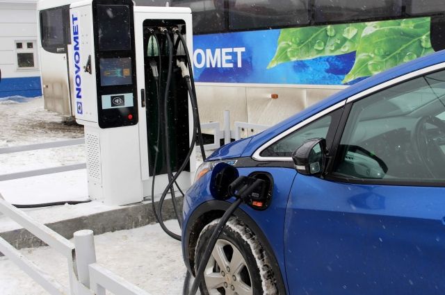 В Перми запустили зарядную станцию для электромобилей от «Новомет-Пермь»