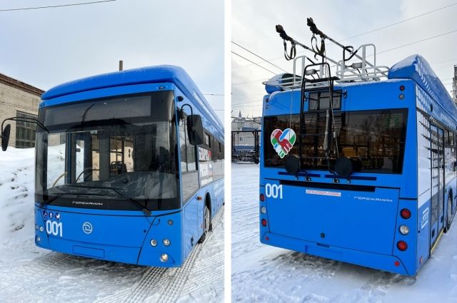 В Новосибирск прибыл новый троллейбус «Горожанин» из Уфы