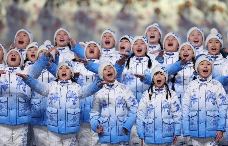 Церемония открытия XXIV зимних Олимпийских игр в Пекине