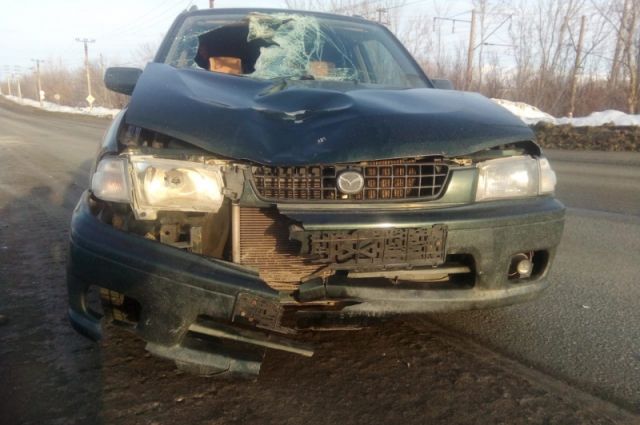 В Медногорске водитель Mazda сбил пенсионерку насмерть. 