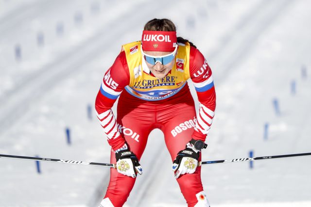 Лыжница заняла 24 место на Олимпиаде.