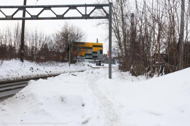 В Рязани обещают усилить работу по расчистке пешеходных дорог от снега