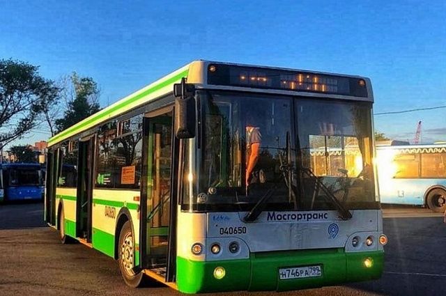 На маршрут №46 в Ставрополе выходят большие автобусы, прибывшие из Москвы