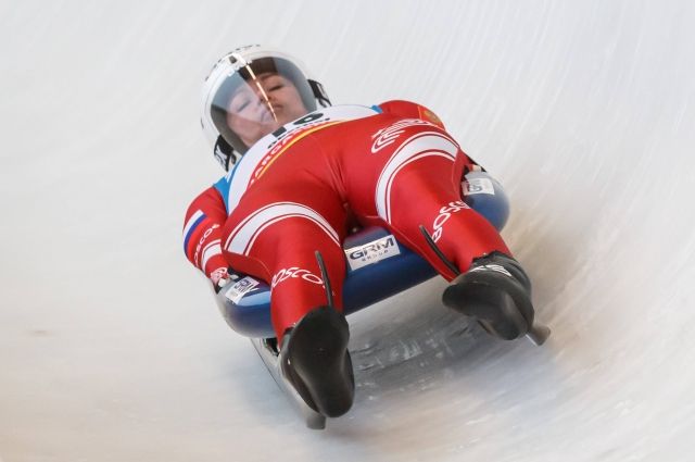 Саночница Татьяна Иванова стала третьей в первый день заездов на Олимпиаде