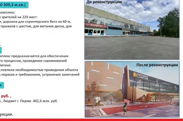 В Перми планируют построить ледовый дворец для тренировок фигуристов