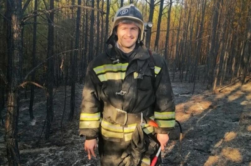Владислав Астанин – начальник караула пожарно-спасательной части № 6 Старый Оскол, 24 года.