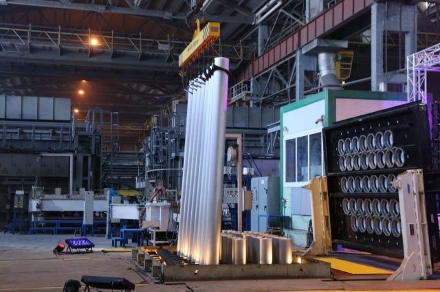 На Красноярском алюминиевом заводе объём производства остался на прежнем уровне.