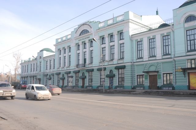 Музей - украшение исторической части Омска.