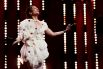 Немецкая актриса и ведущая Мерет Беккер выступает на церемонии открытия 72-го Берлинале