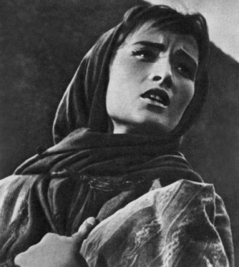 Зинаида Кириенко в роли Марии в кадре из фильма «Повесть пламенных лет» (1960)