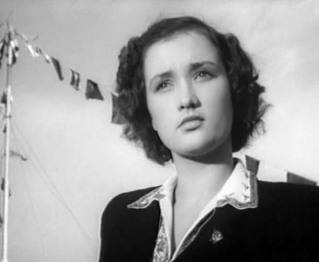 Зинаида Кириенко в роли Надежды Вахмистровой в кадре из фильма «Надежда» (1954)