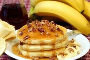 Банановые оладьи с кефиром: рецепт вкусного завтрака.
