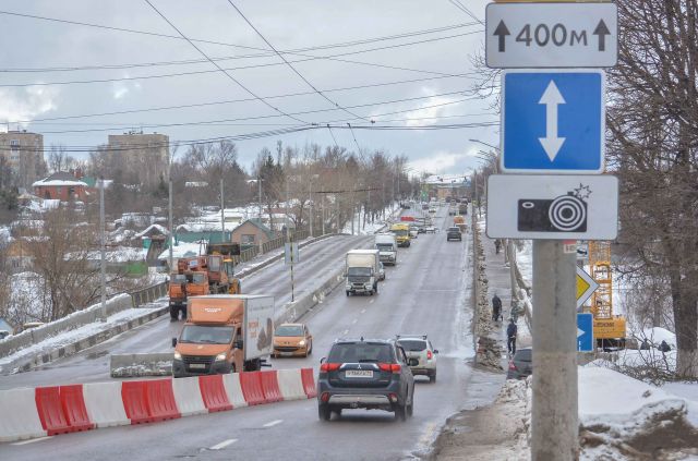 12 февраля в Туле стартовал ремонт Московского путепровода