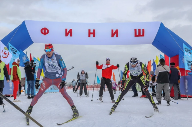 В Нижнем Новгороде на «Лыжню России» вышли 3000 человек