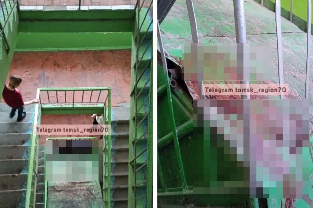 В Томске мужчина погиб при падении с лестницы в доме на улице Говорова, 10/2. 