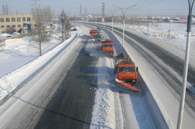 Зимнее содержание дорог находится под постоянным контролем у дорожников.
