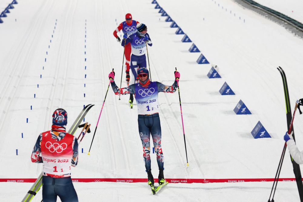 Спартакиада лыжные гонки мужчины результаты. Йоханнес Клебо ОИ 2022. Лыжные гонки командный спринт.